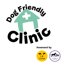 Supporting Anxious Dogs - Dog Friendly Clinic Logo